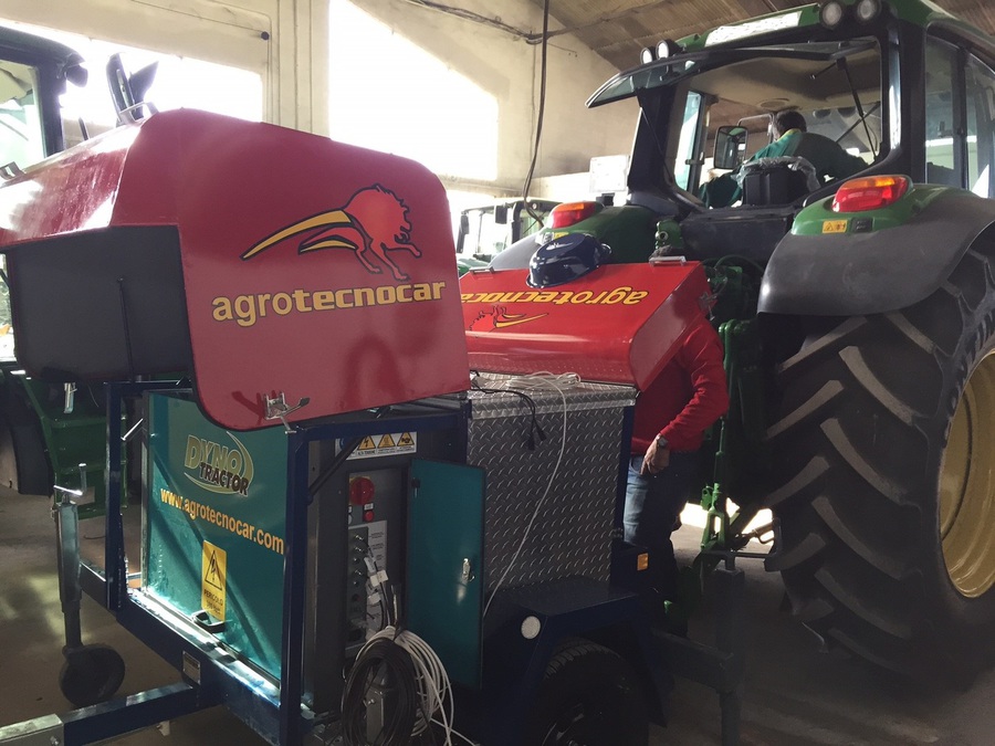 Distribuidor oficial Dynotractor banco potencia tractor. AgroTecnocar