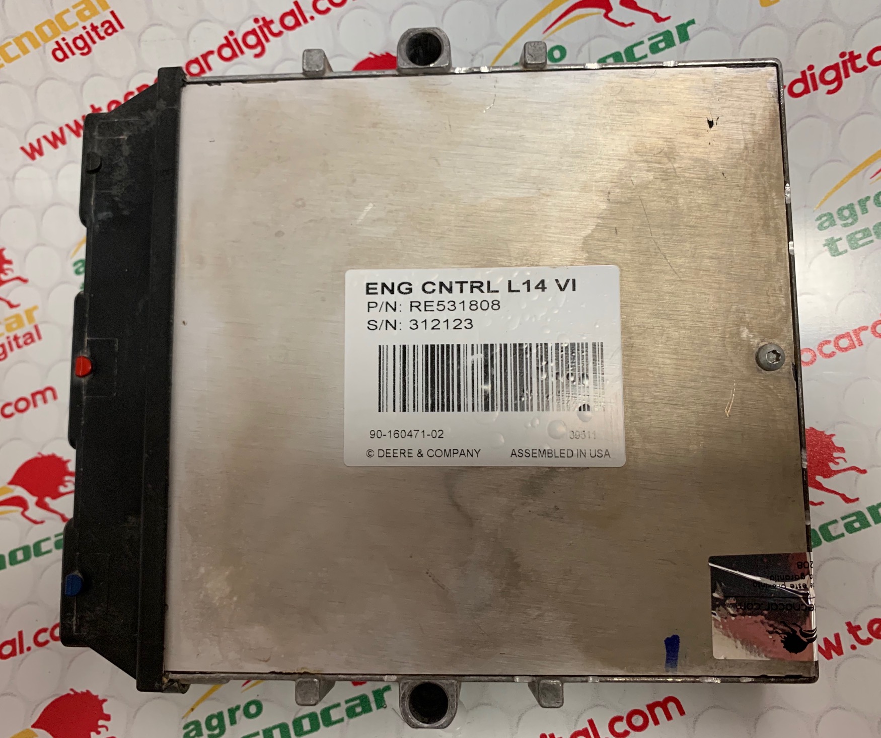 RE531808, ENG CNTRLL14 VI, John Deere ReparaciÃ³n ecu motor