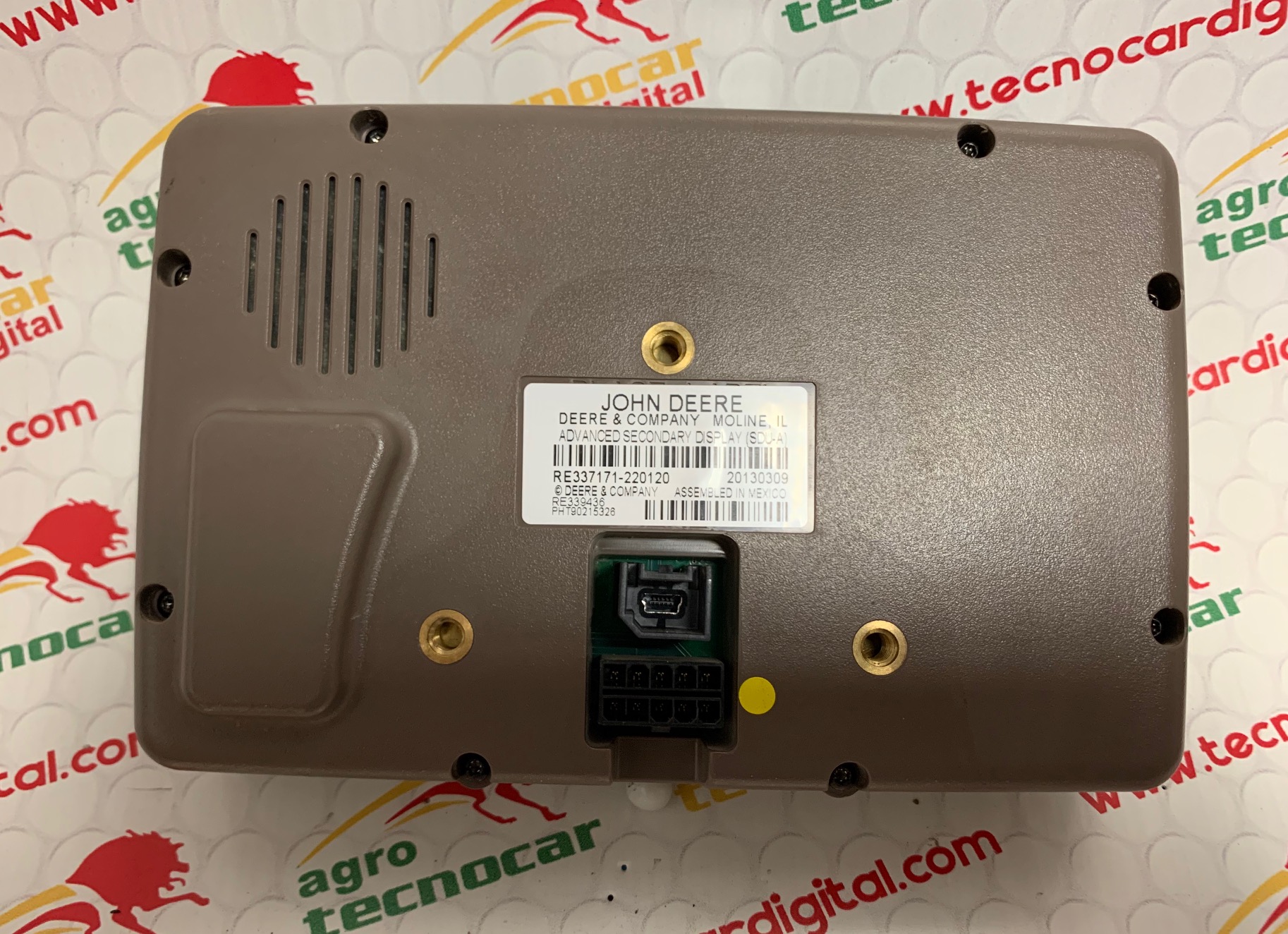 RE337171, RE337171-220120, RE339436, REPARACIÃ“N MÃ“DULO ADVANCE SECONDARY DISPLAY JOHN DEERE
