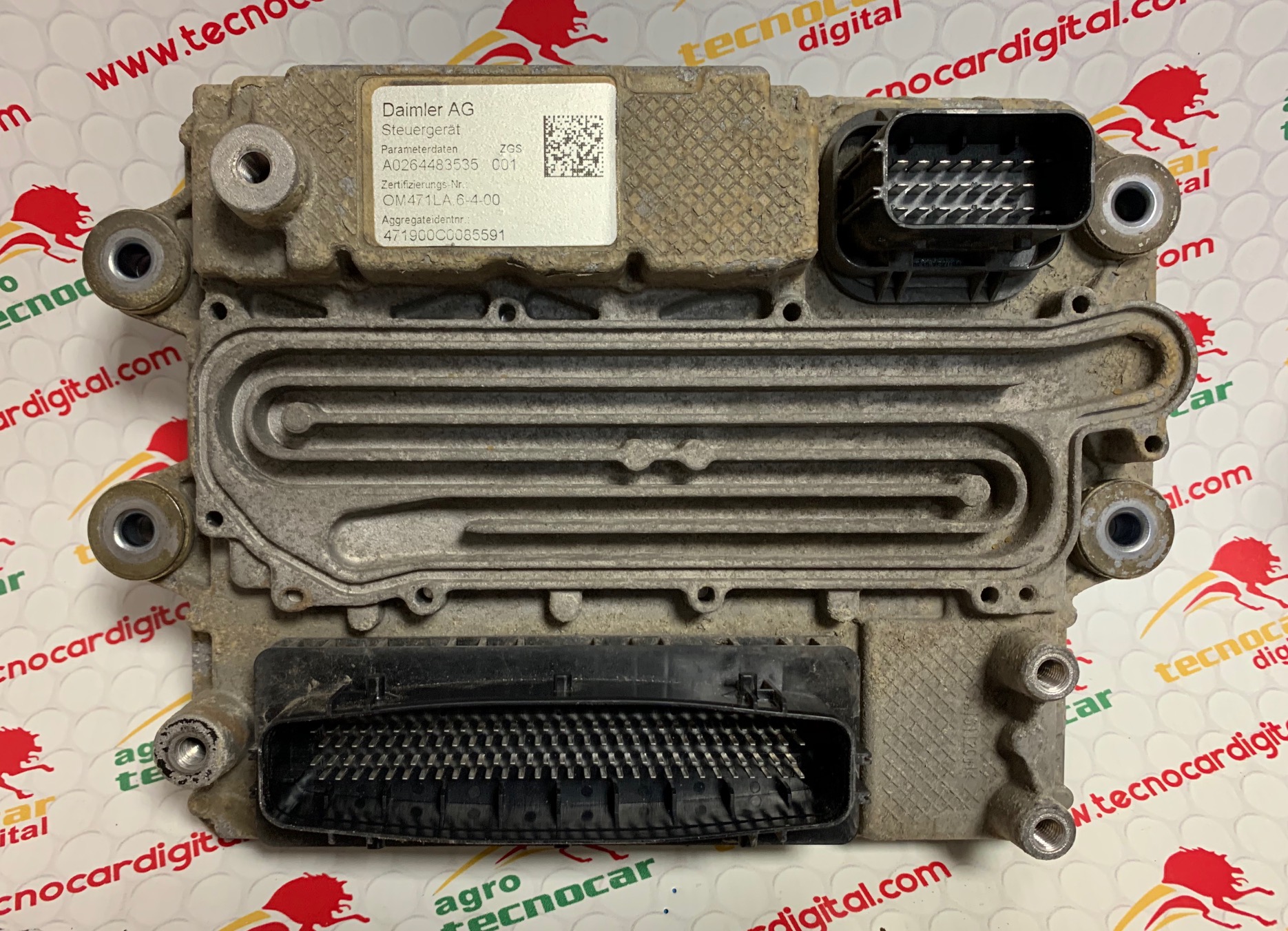 A0264483535 001, OM471LA.6-4-00, ReparaciÃ³n Ecu Motor Mercedes Benz Actros, Atego, Axor