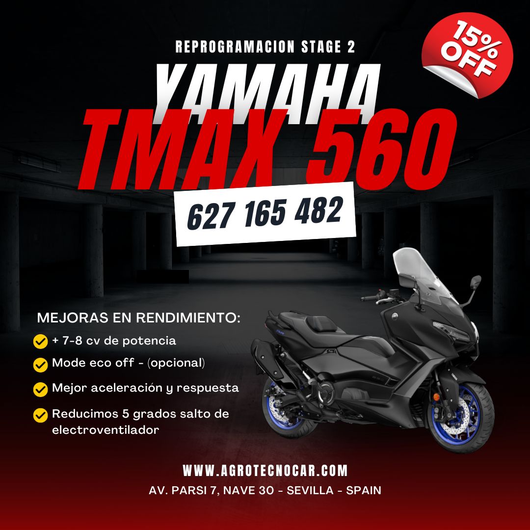 Optimizacion Potenciacion Chiptuning Yamaha T-Max 560